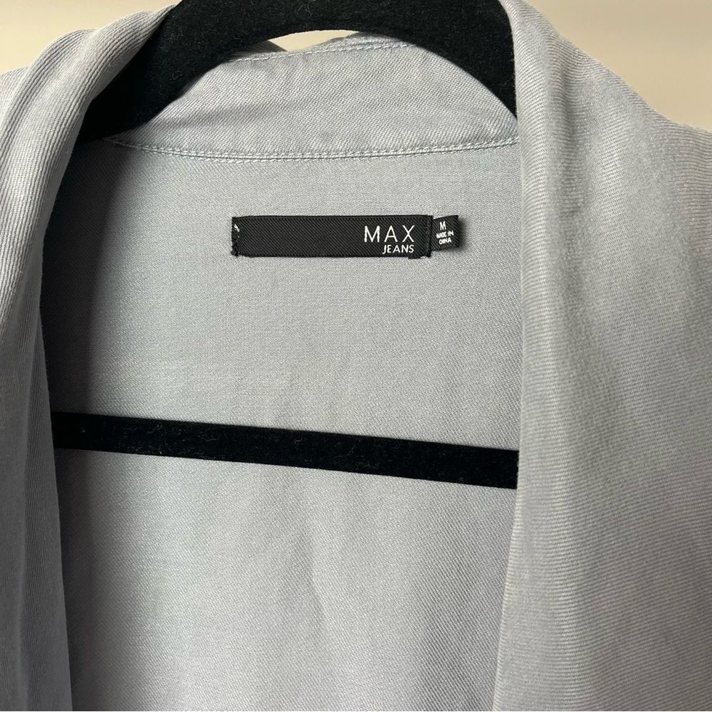 Tencel Canvas Open Jacket - Picture 4 of 8